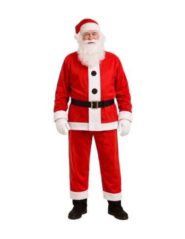 Costume di Babbo Natale Taglia L - di alta qualità, ideale per carnevale, feste a tema ed eventi speciali.